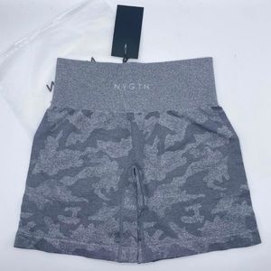 NVGTN Size Small and M Grey Camo Shorts